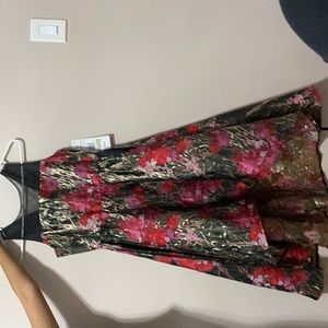 MACYS FLORAL DRESS